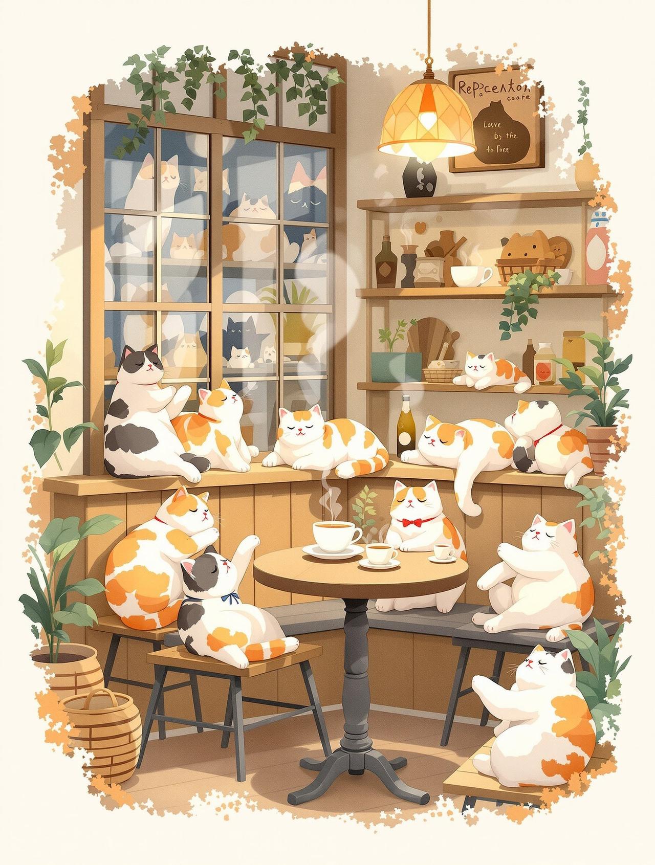 ai漫剧在线观看 治愈日常 - 猫咪咖啡馆日记